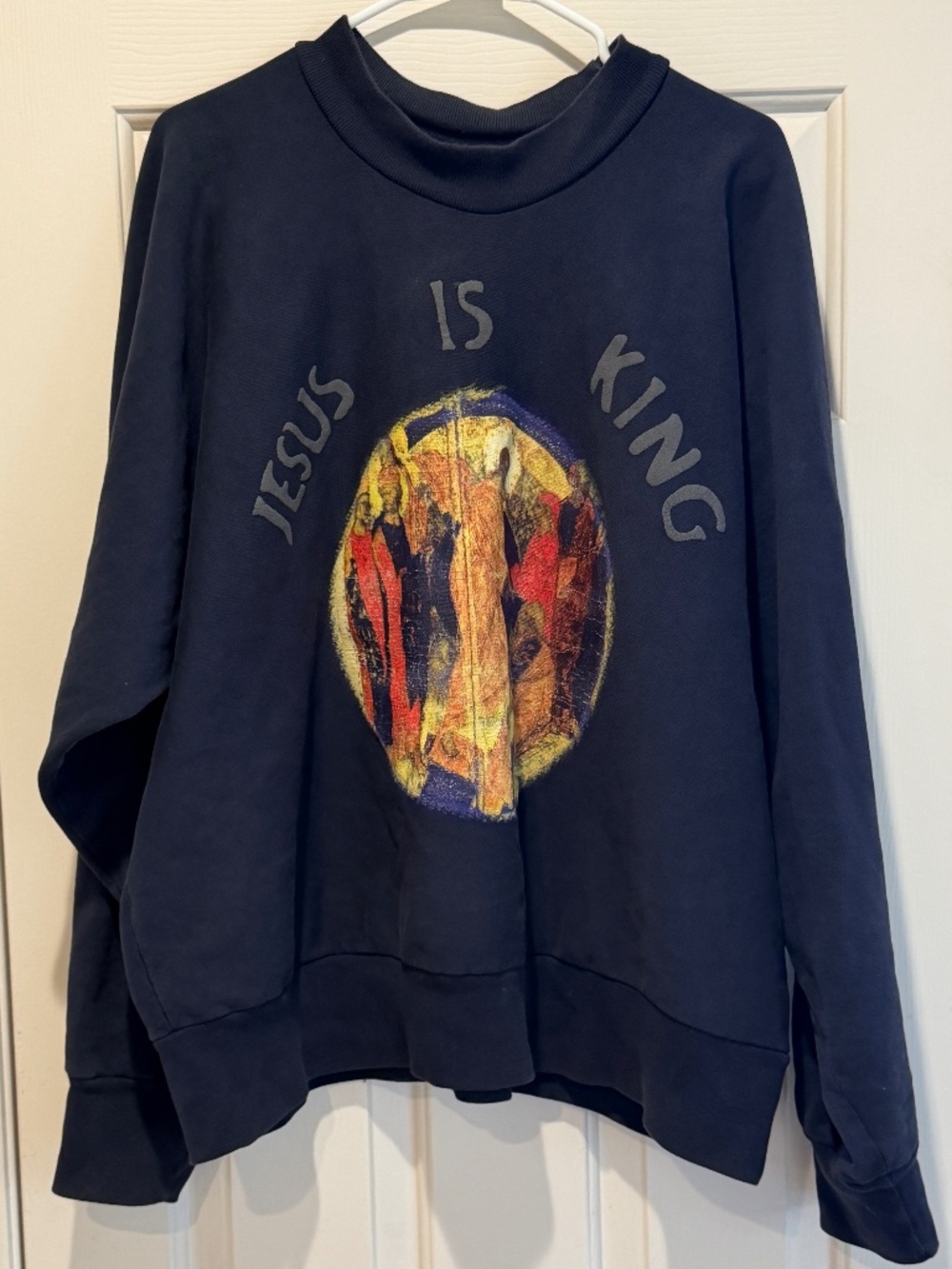 Rare Original Kanye Yeezy Jesus is King Sweater XL